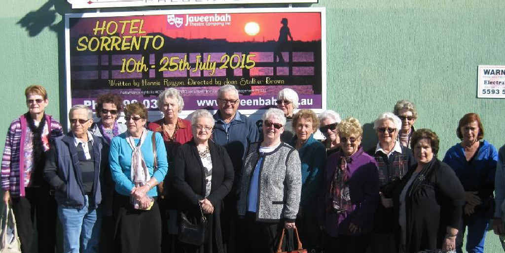 Helensvale Probus members enjoyed a day at the theatre. Helensvale Probus members enjoyed a day at the theatre.